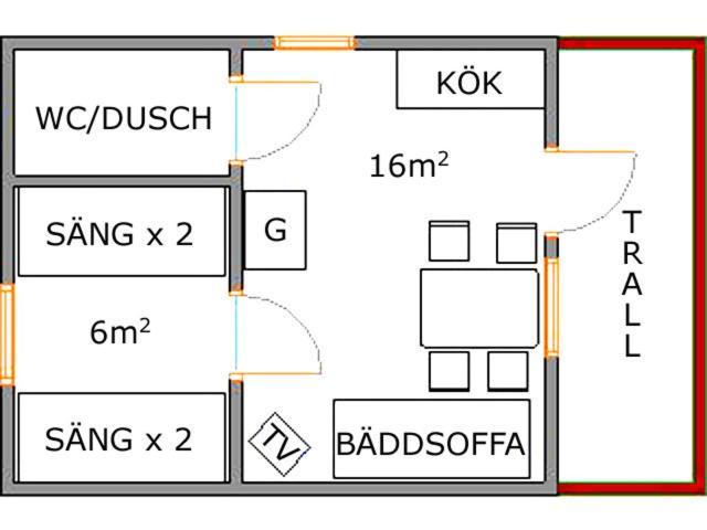 Saiva Camping & Stugby Vilhelmina Szoba fotó